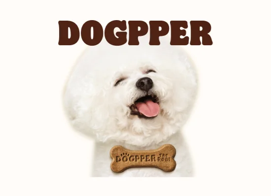 DOGPPER. 웃고있는 강아지 이미지